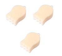 3 Piezas exfoliate esponja natural masajes massagem skin care skincare massagens exfoliante esponja baño esponjas esponja de baño herramientas de baño suave Artículos de aseo