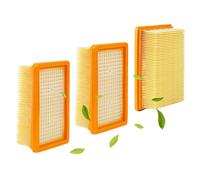3 Piezas Filtro Aspiradora para Karcher Kit, para Karcher WD4/WD5/WD6/MV4/MV5/MV6 Filtro de Pliegues Plano, para Olores y Contra Polvo Fino
