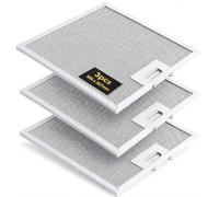 3 Piezas Filtro Campana Extractora 305mm x 267mm Compatible con Elica | Filtro de Grasa Compatible con Elica Campana Extractora de Cocina
