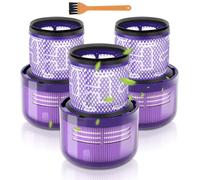 (3 piezas) Filtros de repuesto para Dyson Cordless Vacuum V11 V15 SV14 SV22 V11 Animal V11 Torque Drive Vacuum, Reemplazar Pieza no. 970013-02, Kit de 3 filtros, lavable Y reutilizable