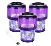 3 Piezas Filtros para Dyson V11, Filtros compatibles con para Dyson V15 SV14 SV22 Cyclone Animal Absolute,Filtros V11 Reutilizables y limpiables,Reemplazar # DY-970013-02