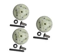 3 piezas for GX340 GX390 GX610 11H-P 13H-P Motor de aceite chino 188F 190F 5K-W 6.5KW Conjunto de engranajes de de velocidad del generador