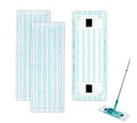 3 Piezas Funda de Recambio para Leifheit Clean Twist M Ergo Micro Duo, 38x15cm Recambio de Fregona de Microfibra para Leifheit Mopa Funda de Mopa Fregona Accesorios para Todo Tipo Suelos