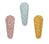 3 Piezas Funda de Tijeras de Cuero PU Portátil para Recorte | Protección para Almacenamiento Seguro, Diseño Delicado y Bonito, Evita Daños Dedos Color Aleatorio