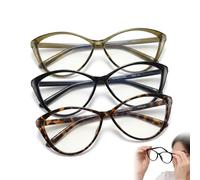 3 Piezas Gafas Pantalla Ordenador, Gafas Luz Azul Mujer y Hombre, Gafas Filtro Luz Azul sin Graduar para Ordenador, Pantalla, Gaming y Lectura, Montura Ligera Retro (Leopardo, Negro, Verde)