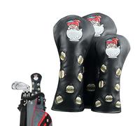 3 piezas Golf Headcover Set, Long Neck Golf Headcover, Golf Hybrid Headcover, Portable Neck Cover, Compact Headcover, Sturdy Headcover For Golf, (13.39x6.69x0.79 Inches) Multicolor
