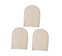 3 Piezas guantes de limpieza piel glabra la manopla guantes sin dedos guantes de lufa depurador de bañera mitones esponja guantes exfoliantes de lufa tómate un baño productos