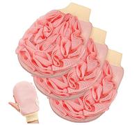 3 Piezas Guantes Exfoliantes Guantes De Baño Guante De Baño Exfoliante Guante Exfoliante Exfoliante Corporal Batas De Baño Hombres y Mujeres Esponja Cepillo Para Guantes
