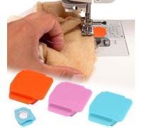 3 Piezas Guía de Costura Magnética para Máquina de Coser, Guía de Costura Magnética Multifuncional con Escala, Guía de Costura, Guía de Costura Magnética Poligonal Extraíble, para Máquinas de Coser