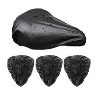 3 Piezas Impermeable Cubre Sillín Bicicleta, Protector para Sillín de Bicicleta Impermeable y Antipolvo, Funda Sillin Bicicleta para Mayoría de los Cojines de Bici