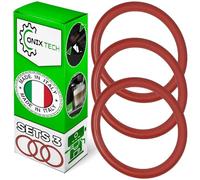 3 Piezas Junta Tórica Centro de Planchado Interno Ø 6 mm Externo Ø 9,5 mm - Fabricado con Silicona 80HA - ONIX TECH