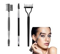 3 Piezas Kit de Cepillo Pestañas,1x Cepillo Cejas,1x Separador de Pestañas, 1x Peine Cejas, y Carrete para Pestañas Herramientas Profesionales para Maquillaje de Ojos