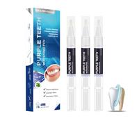 3 Piezas Lapiz Blanqueador Dental,Blanqueador Dental Profesional,Morado Teeth Whitening Stick,Effective Teeth Whitening,Eliminar Las Manchas Dentales