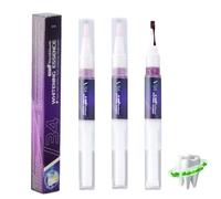3 Piezas Lapiz Blanqueador Dental,Gel Blanqueador Dental Profesional,Morado Teeth Whitening Stick, Para Manchas Café,Manchas Té, Blanqueamiento Dental Efectivo