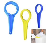 3 Piezas Llave Bidon Cara, Llave Bidon Doble Cara, Práctico Abridor De Bidón Pequeño, Abrebotellas Portátil, Para Bidones De 5, 10, 20, 25 y 30 Litros Para Facilitar La Apertura De Los Bidones