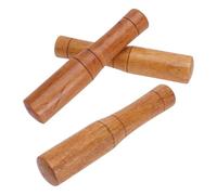 3 Piezas Machacador de Ajos de Madera de Azufaifo para Cocina y