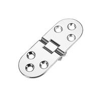 3 piezas máquina de coser mesa plegable Flip bisagra de zinc aleación cromo chapado