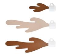 3 Piezas Marcador de Taza de Café Derramado, Marcapáginas Únicos y Creativos, Marcadores de Cuero Personalizados para Amantes de los Libros, Regalos Originales para Lectura