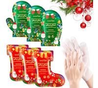 3 Piezas Mascarilla Pies + 3 Piezas Mascarilla Manos,Mascarillapara Pies,Foot Peel Mask,Guantes Hidratantes Manos,MascarillaManos y Pies,MascarillaExfoliante Pies,MascarillaPies Secos y Agrietados