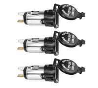 3 Piezas Mechero Coche, DEANKEJI Enchufe Mechero 12V, Toma de Mechero, Zócalo del Encendedor de Cigarrillos, Apto para Motos, Barcos y Coches