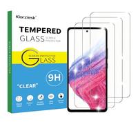 3 Piezas Mica Protector Pantalla para Samsung Galaxy A53/A52S/A52/A51/S20FE/Redmi Note12S/Note10S/Note10 4G/Oppo Find X5 Lite/Find X3 Lite/Reno8/Reno7/Reno6 4G/Reno5/Reno2, 4G/5G, Vidrio Templado 9H