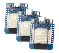 3 Piezas Mini Placa de Desarrollo para ESP32 NodeMCU WiFi Bluetooth Placa de Desarrollo CH9102F Chip Compatible con Arduino IDE