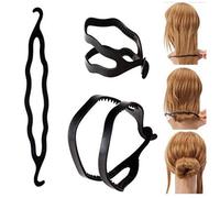 3 piezas moda mágica mujer niñas trenza twist twist trenzado gancho gancho creador de pelo herramienta para el peinado del cabello accesorios para el cabello muy praAgile y profesional.