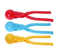 3 Piezas Moldes para Bolas De Nieve - Clips Grandes para Hacer Bolas De Nieve para Niños | Moldes Portátiles para Hacer Bola De Nieves con Mango Ergonómico para Niños Al Aire Libre En Invierno