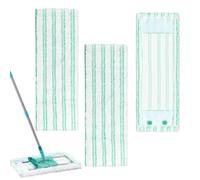 3 Piezas Mopa Funda de Recambio para Leifheit Profi XL Micro Duo 47x17cm Funda de Repuesto para Leifheit Profi XL Cotton Plus Funda de Microfibra Recambio para Todo Tipo de Suelos