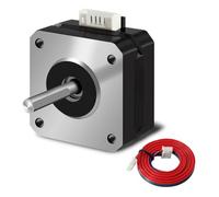 3 Piezas Motor Paso a Paso Nema 17 42x38mm 17HS4401 1.5A-3.8V 2 Fases 4 Hilos 1.8° con Cable de 1m para Impresora 3D(1pc,Nema 17 42-40)
