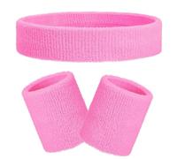 3 Piezas Muñequeras muñequeras de Diadema Set, Banda De Sudor para Atléticos, Juego De Bandas para El Sudor De La Muñeca, atlético Muñequera de Baloncesto