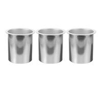 3 Piezas Olla interior de la máquina de fusión de cera calentador de cera calentador derretir de vela caliente bote de para depilación pequeño crisol de Beavorty