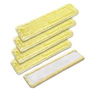 3 Piezas Paños de Microfibra Compatibles con Kärcher Wv2 Wv5 Wv6, Almohadillas de Microfibra de Repuesto para Karcher Limpiacristales, Fundas de Microfibra
