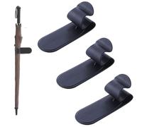 3 piezas paraguero, paragueros modernos, Gancho adhesivo portátil para paraguas de coche, Suministros de coche