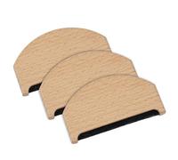 3 Piezas Peine de Cachemira, Marrón Peine de Lana Afeitadora, 7.7 x 4.5 cm Pelusa Tela de Madera Herramienta, para Sofás de Cachemira y Prendas de Punto, Abrigos de Lana de Cachemira, Pantalones