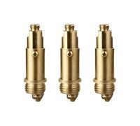 3 Piezas Perno Válvula de Desagüe, Válvula para Lavabo Clic Clac, Desagüe de Lavabo Tornillo de Tapón, Fregaderos Pop Up Válvulas de Latón para Baños, Bañeras y Tapones de Desagüe del Fregadero