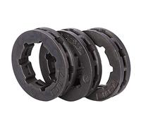 3 Piezas Piñón de Motosierra 3/8 Pulgadas 7 Dientes Repuesto Transmisión Compatible con Modelos Populares Conjunto de Repuestos para Motosierra