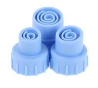 3 Piezas Punta de Máquina de Succión Facial de Silicona | Quita Brillo Cara, Limpieza Profunda de Poros, Diseño de Reemplazo Fácil, para Cuello y Rostro