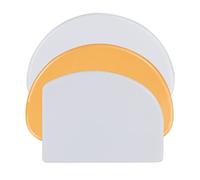 3 Piezas Rascador De Masa Para Repostería (Flexible, Borde Afilado Y Ángulos, Cortador De Masa De Pan) Antideslizante Para Cocina, Espátula Raspador De Pasta De Plástico, Cortador De Pasta