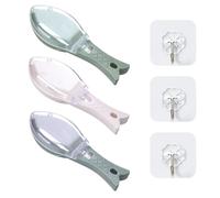 3 Piezas Raspador De Escamas De Pescado, 3 Ganchos, Removedor De Escamas De Pescado, Removedor De Escamas De Pescado Con Cubierta Transparente, Utensilios De Cocina