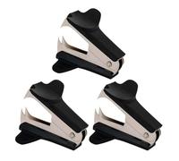 3 Piezas Removedor de Grapas Extractor de Grapas Quitagrapas Saca Grapas Quitagrapas Extractor Quita Grapas de Acero Quitagrapas Oficina Tipo Pinzas para la Oficina Escuela e Hogar