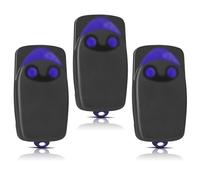 3 piezas repuesto para mando a distancia NICE, mando a distancia puerta 433,92 MHz 2 canales, compatible con Flo1r-s, Flo2r-s, Flo4r-s