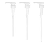 3 Piezas Reutilizable Bomba Salsa de Ostra Plastico Bomba Dosificadora Bomba de Jabon Adecuado para Cocina y Baño, Condimentos, Jabón Corporal o Besinfectante de Manos