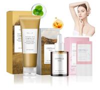 3 Piezas Skincare Centella Kit, Centella Limpiador Facial + Centella Serum