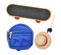 3 piezas Small Adjustable Lizard Skateboard Bearded Dragon Tank Accessories - Bearded Dragon Outfits for Climbing Pet Toys Lizard Cage Tank Terrarium Home Outdoor Pet Reptile, Reptile Exercise Toys Fo