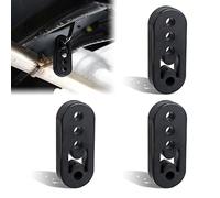 3 Piezas Soporte de Tubo de Escape Universal Silenciador de Buje Suspensión del Tubo de Escape goma silenciador escape Soporte de Escape de Goma