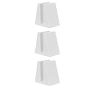 3 Piezas Soporte para Báscula Electrónica de Grasa Corporal, Plástico | Organizador de Baño y Armario, Instalación sin Herramientas, para Suelo de Ducha y Hogar