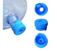 3 Piezas Tapón Rosca Para Botella Agua, Tapón Reutilizable Para Garrafas Agua, Galón Azul Tapa Botella Agua, Reutilizables Tapones Antiderrames Galón, Para Actividades Al Aire Libre y Reuniones