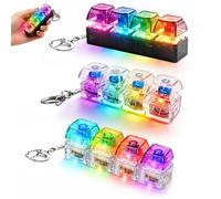 3 Piezas Teclado Fidget Toys, Juguete Fidget de Teclado, Fidgets Keyboard Clicker, 4 Botones, Juguete para Ansiedad de Descompresión 4 en 1, para aliviar el estrés, Tiempo Libre, Oficina