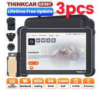 3 piezas THINKCAR THINKSCAN 689BT/MUCAR 892BT Herramienta de Diagnóstico OBD2 Compatible con DOIP CAN FD Actualización Gratuita de por Vida VIP 6 to Poland